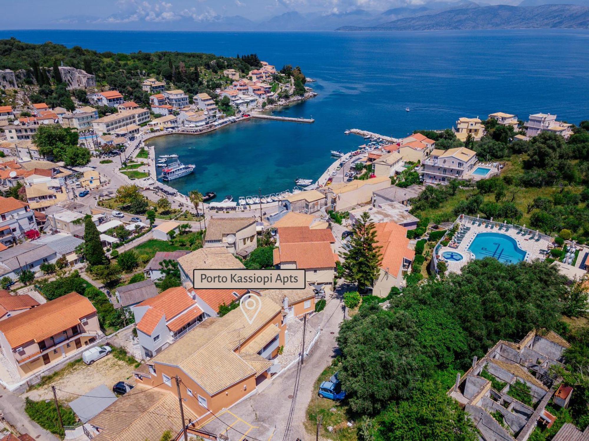 Porto Kassiopi Apartments Dış mekan fotoğraf